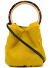 Marni Pannier Tote Bag - Yellow