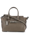 Coach Suede-panelled Tote