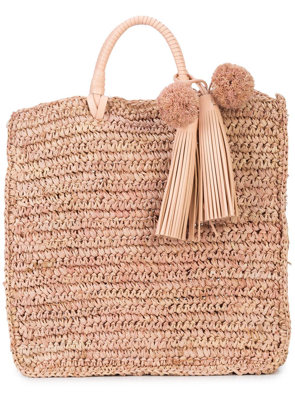 loeffler randall straw tote