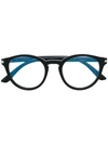 Cartier Round Glasses In Black