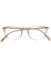 Oliver Peoples Riley In Nude & Neutrals