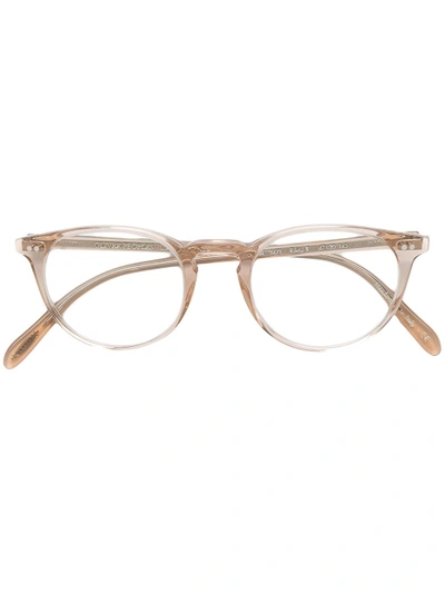 Oliver Peoples Riley In Nude & Neutrals