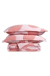 Dusen Dusen Coverlet & Shams Set In Pink