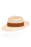 Lafayette 148 Icon Straw Panama Hat In Copper