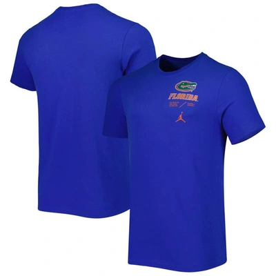 Jordan Brand Royal Florida Gators Team Practice Performance T-shirt