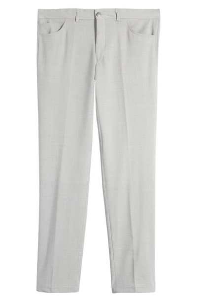 Jack Victor Sage Five-pocket Stretch Pants In Cream