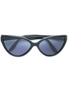 Cutler And Gross Cat Eye Sunglasses In Black