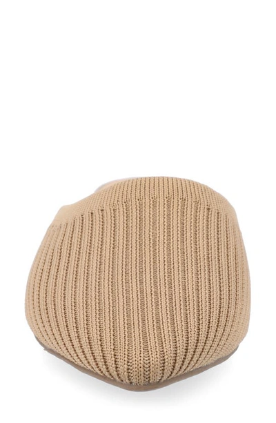 Journee Collection Aniee Knit Mule In Tan