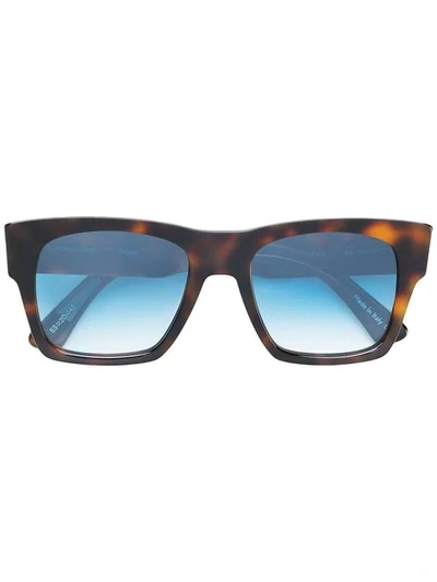 Christian Roth Droner Sunglasses In Brown