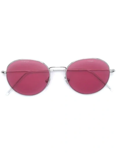Gosha Rubchinskiy X Retrosuperfuture Tinted Sunglasses In Metallic