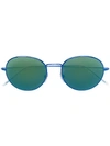 Gosha Rubchinskiy Sonnenbrille Mit Rundem Gestell In Blue