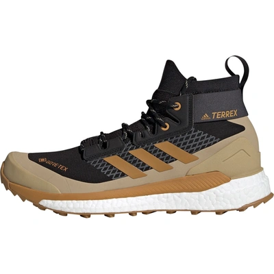 Pre-owned Adidas Originals Adidas Terrex Free Hiker Gtx - Men's Hiking Boots In Core Black/mesa/beige Tone