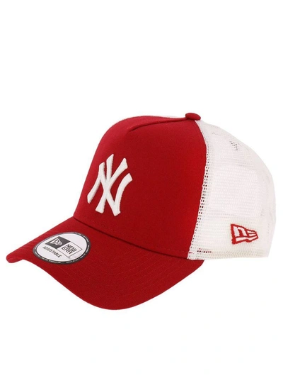 New Era Hat Hat Men  In Red