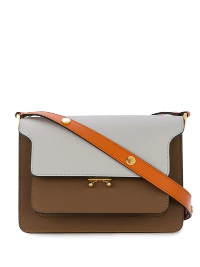 Marni Trunk Bag In Brown