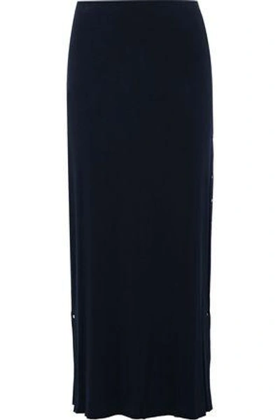 Bailey44 Woman Ponte Midi Skirt Navy