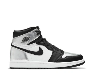 Air Jordan Sneakers In Silver