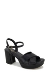 Reaction Kenneth Cole Reeva Platform Sandal In Black