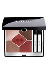 Dior The Show 5 Couleurs Eyeshadow Palette In 673 Red Tartan