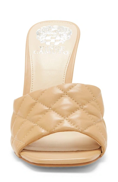 Vince Camuto Reselm Slide Sandal In Dulce De Leche