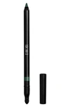 Dior The Show On Stage Crayon Kohl Eyeliner In 374 Dark Green - A Bold Dark Green