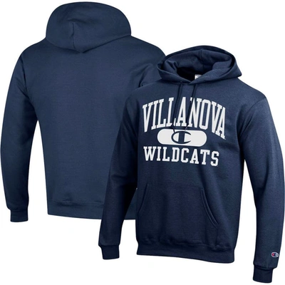 Champion Navy Villanova Wildcats Arch Pill Pullover Hoodie In Royal