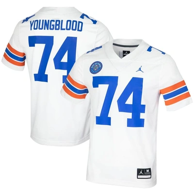 Jordan Brand Jack Youngblood White Florida Gators Ring Of Honor Untouchable Replica Jersey
