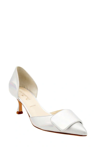 Something Bleu Sloane Pointed Toe D'orsay Pump In Illusion