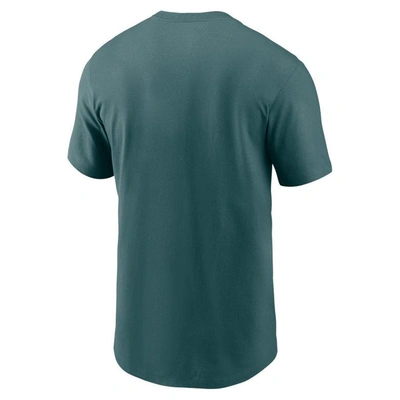 Nike Midnight Green Philadelphia Eagles Local Essential T-shirt In Green
