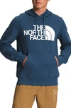 The North Face Half Dome Graphic Pullover Hoodie In Shady Blue