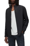 Allsaints Hermosa Relaxed Fit Cotton Button-up Shirt In Black