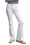 Mango Flare Jeans In White