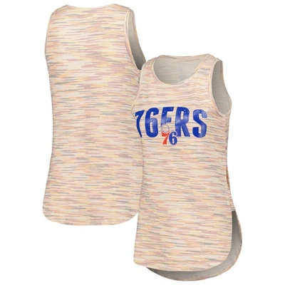 Concepts Sport White Philadelphia 76ers Sunray Tank Top