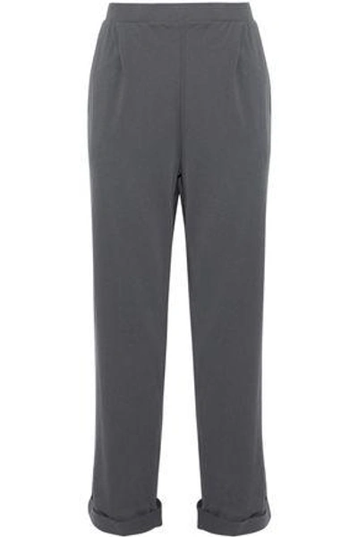 Skin Woman Pima Cotton-jersey Pajama Pants Anthracite