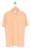 Callaway Golf Fine Line Stripe Polo In Bird Of Paradise