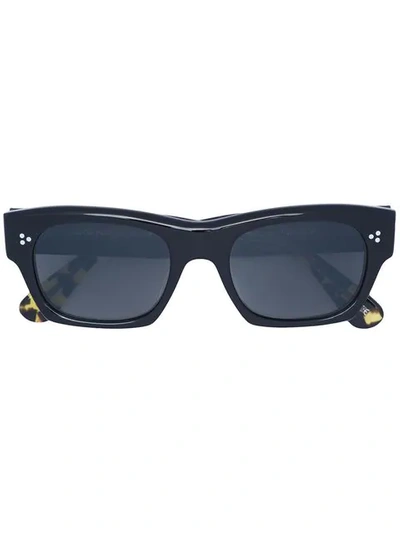 Oliver Peoples Square Sunglasses In Black