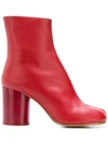 Maison Margiela Tabi Boots In Red