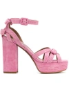Tabitha Simmons Goldy Sandals In Pink