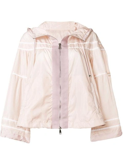 Moncler Cropped Hooded Jacket