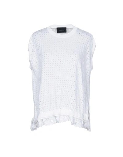 Simone Rocha Sweaters In White