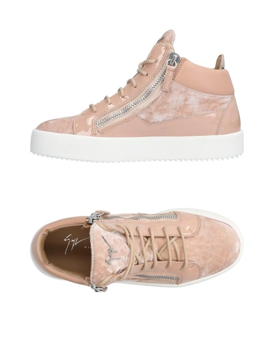 Giuseppe Zanotti Sneakers In Pink