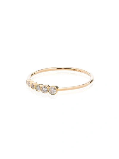 Sophie Bille Brahe Classic Collection 18k Yellow Gold & Diamond Pleine De Lune Grand Ring In Y Gold