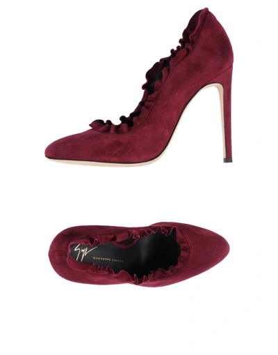 Giuseppe Zanotti Pump In Garnet