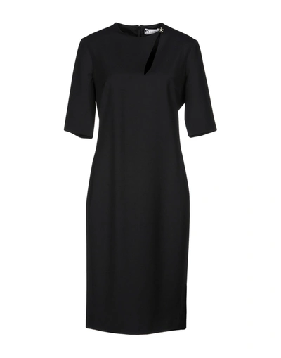 Lanvin Midi Dresses In Black