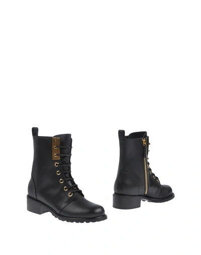 Giuseppe Zanotti Ankle Boot In Black