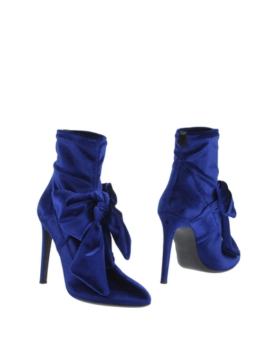 Giuseppe Zanotti Ankle Boots In Blue
