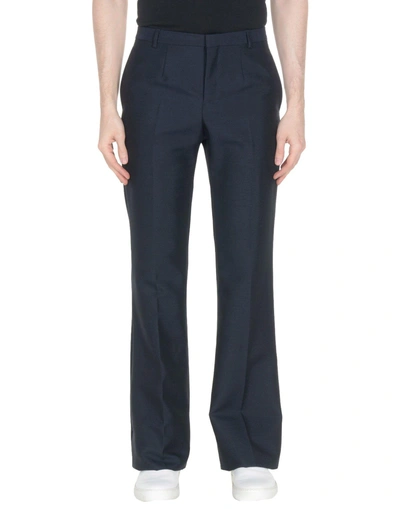 Burberry Casual Pants In Dark Blue