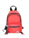 Marc Jacobs Mini Logo Backpack In Poppy Red