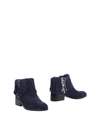 3.1 Phillip Lim / フィリップ リム Ankle Boots In Dark Blue