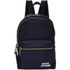 Marc Jacobs Medium Trek Nylon Backpack - Blue In Midnight Blue/silver