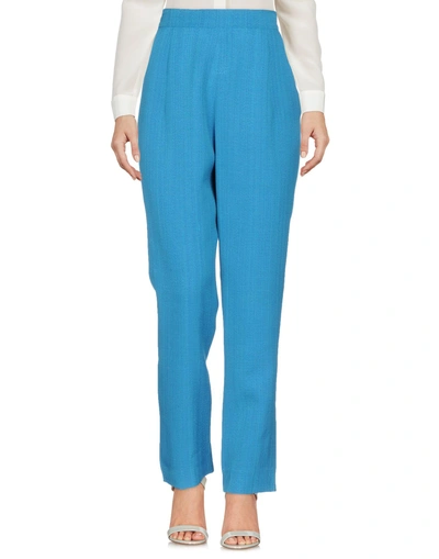 Marni Casual Trousers In Turquoise